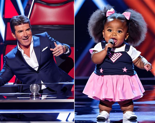 ¡Simon Cowell empezó a gritar como loco! Esta pequeña niña cantó una canción que dejó a Simon sin palabras.