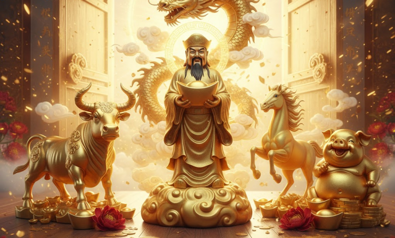 Thần Tài “bảo kê 3 phương 8 hướng: 4 tuổi năm 2026 chỉ cần nỗ lực, vận xui tới lại đi, giàu ú ụ